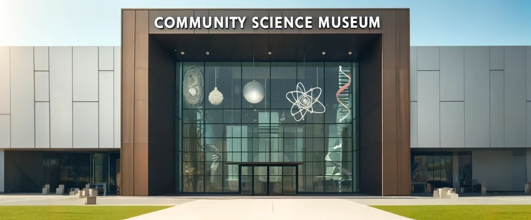 Image of the museums entrance